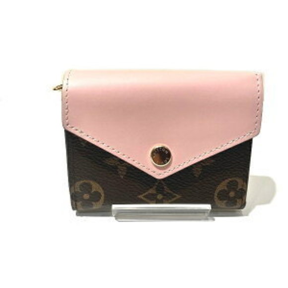 Louis Vuitton Monogram Portefeuille Zoe Rose Pink Ballerine Tri Wallet - Picture 1 of 8
